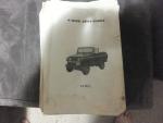 1966 parts book