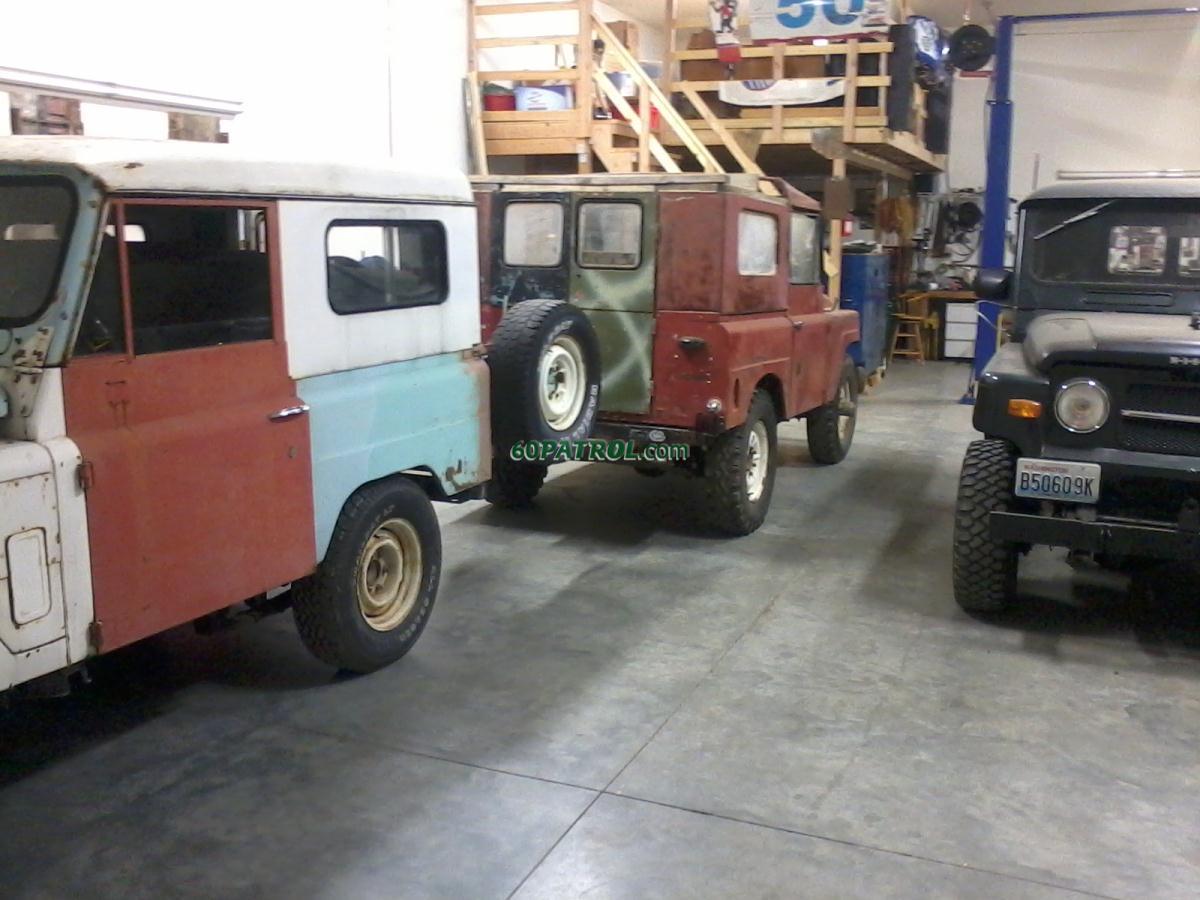 three patrols in shop