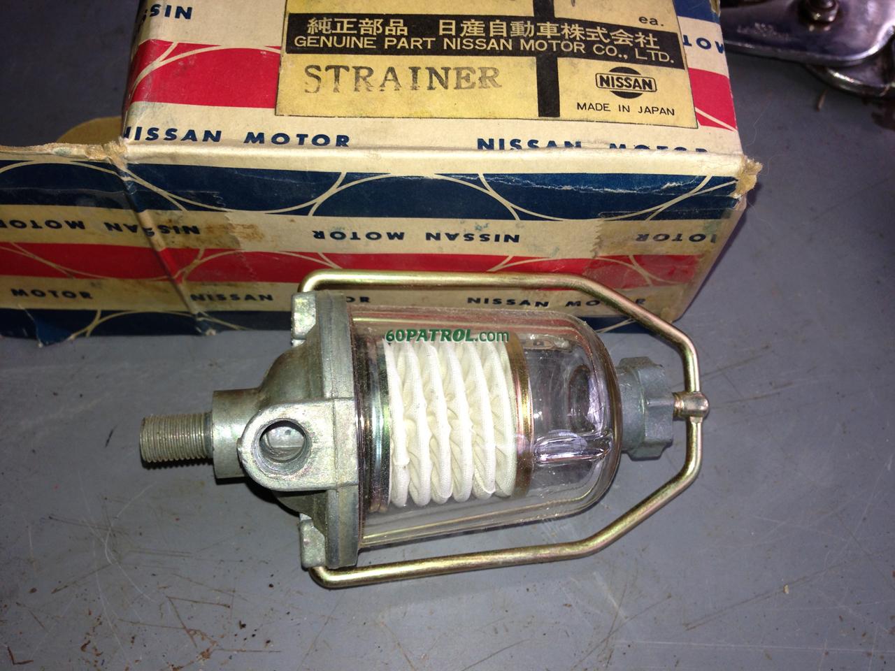 glass bowl fuel filter