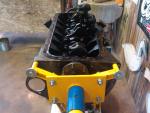 engine stripped