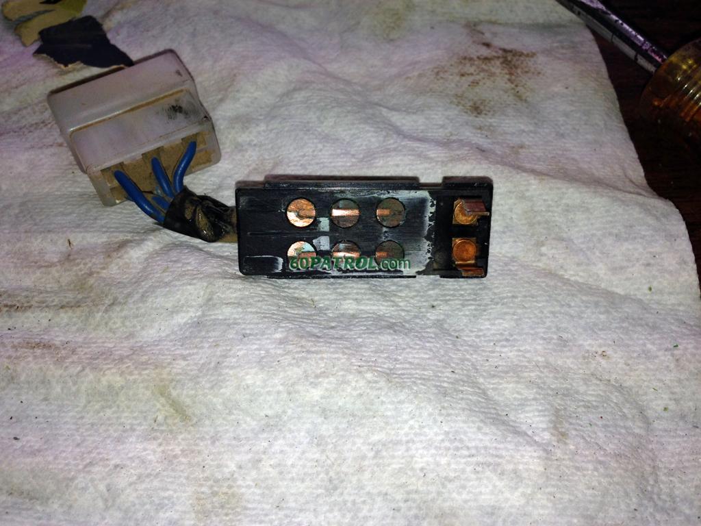 wiper sw disassembled 2
