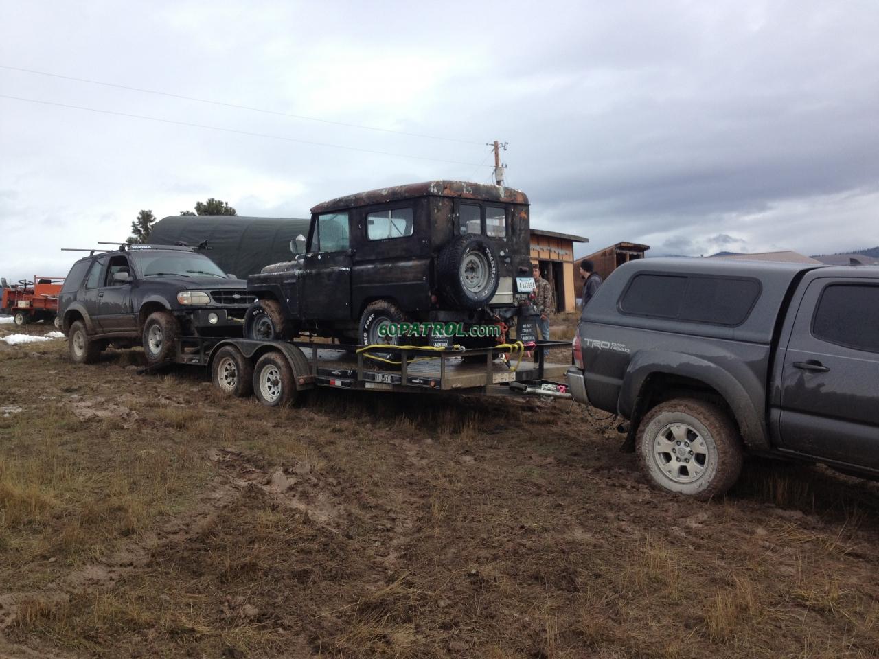 Tow home