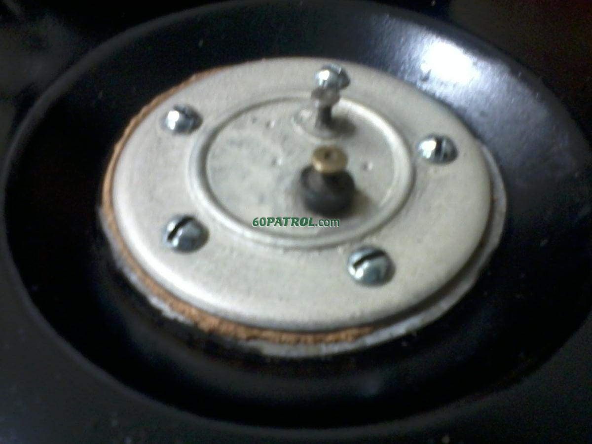 tank level indicator installed