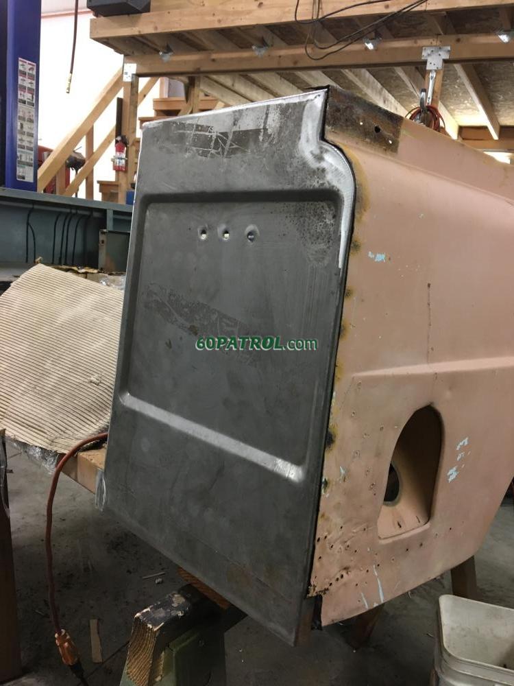 trial fitting new metal