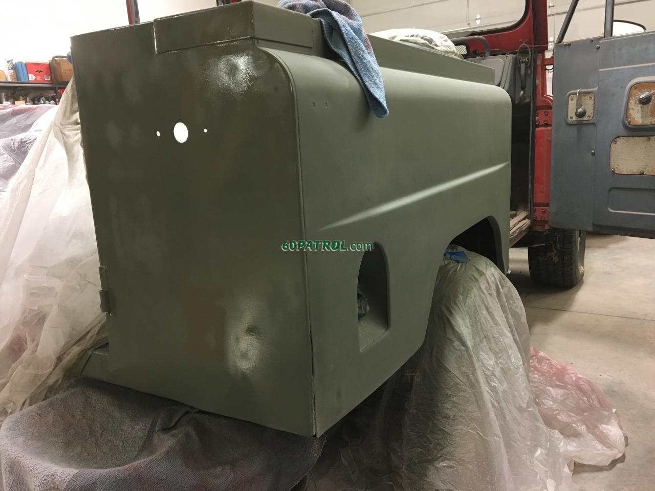 rear passenger corner primered