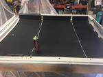 Headliner foam padding cut and glued