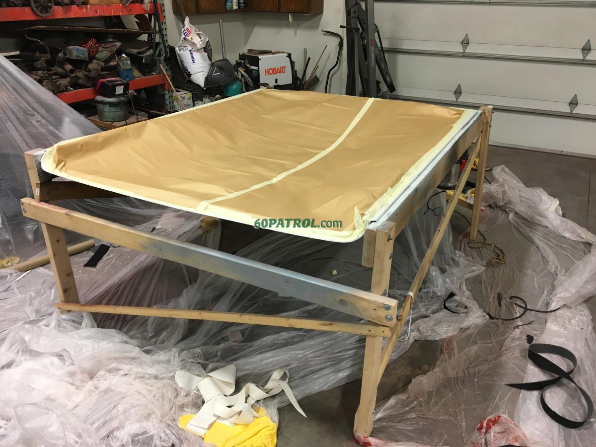 headliner covered to paint top final